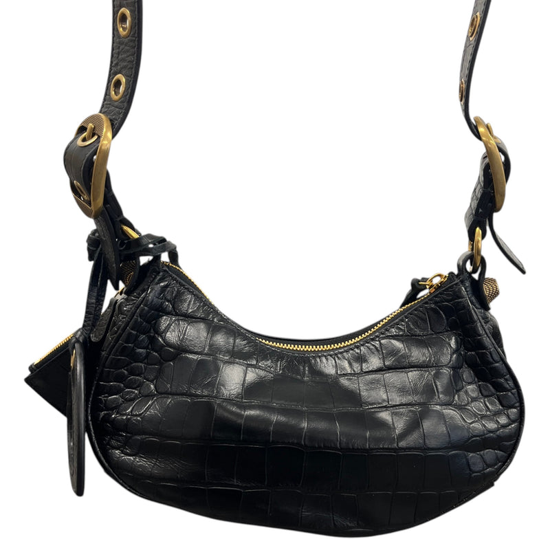 Women's Le Cagole XS Shoulder Crossbody Bag Black