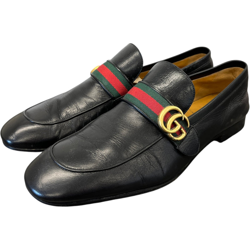 Men's Donnie Gg Web Loafers Black Size EU 45.5 / UK 11.5