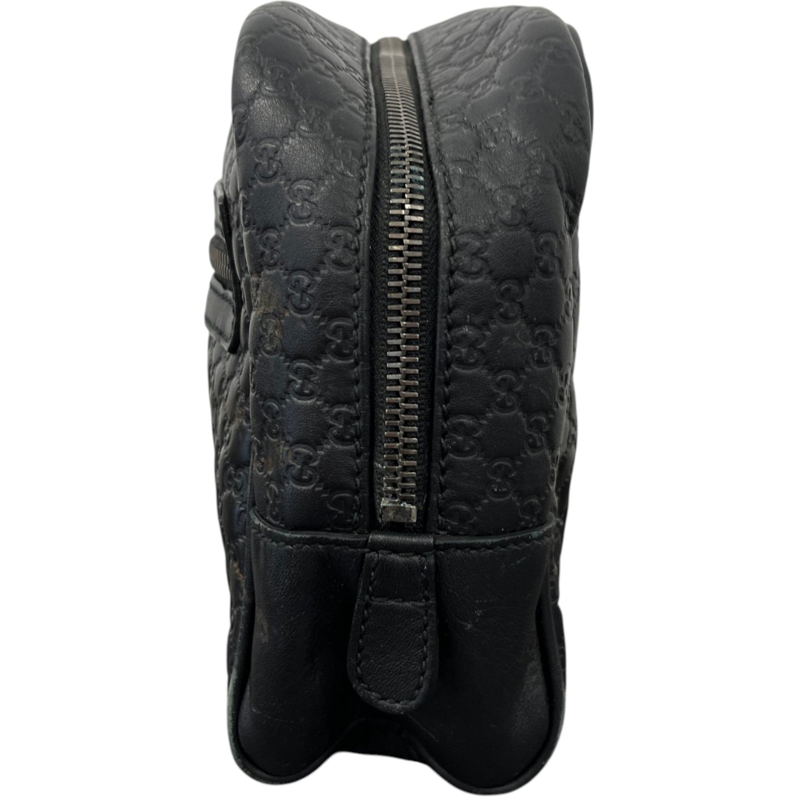 Men's Microguccissima Toiletry Bag Black - Photo 5