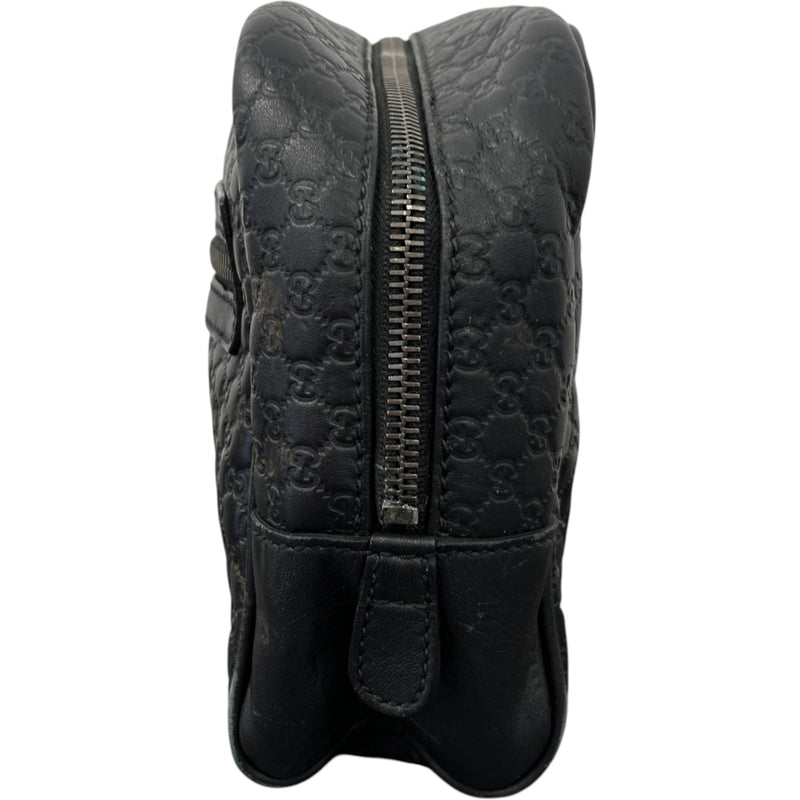Men's Microguccissima Toiletry Bag Black