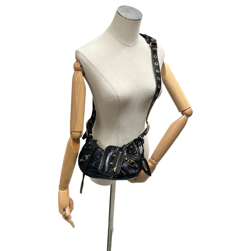 Women's Le Cagole XS Shoulder Crossbody Bag Black