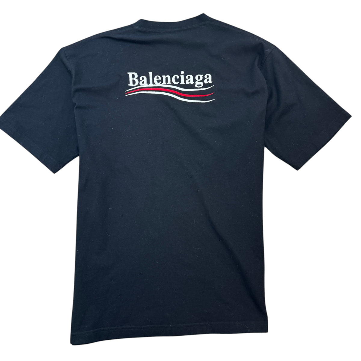 Men's Political Logo T-Shirt Black Size M - Photo 2