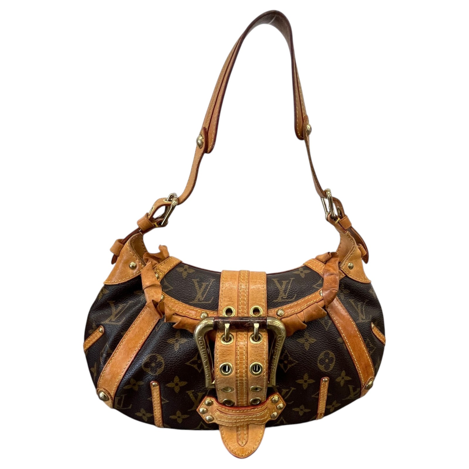 Women's Monogram Leonor Shoulder Bag Brown - Photo 1