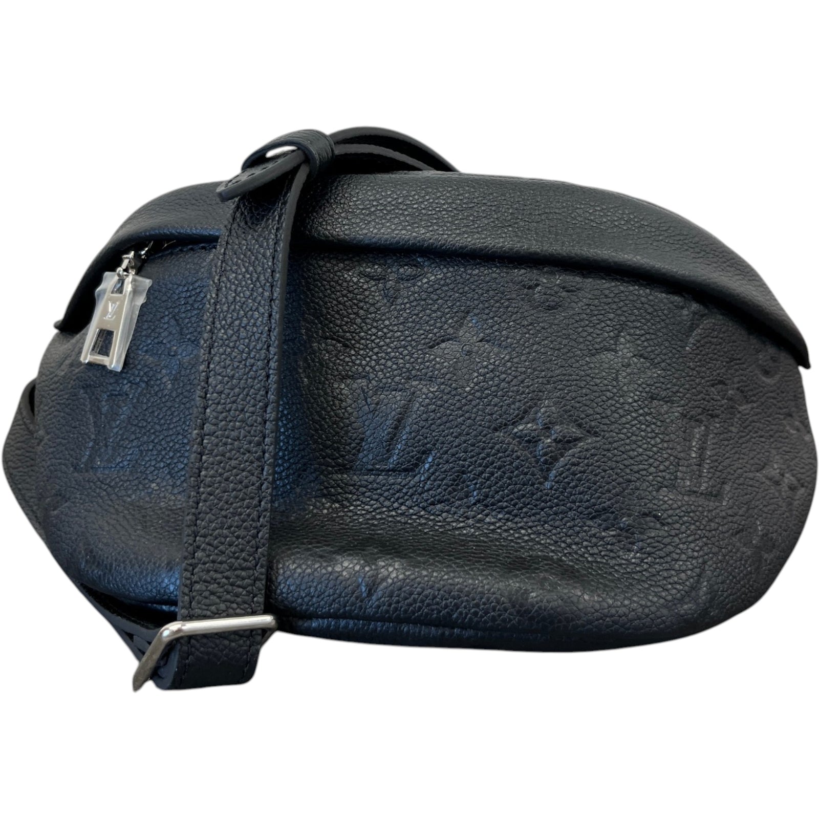 Men's Empreinte Leather Discovery Pm Belt Bag Black - Photo 1