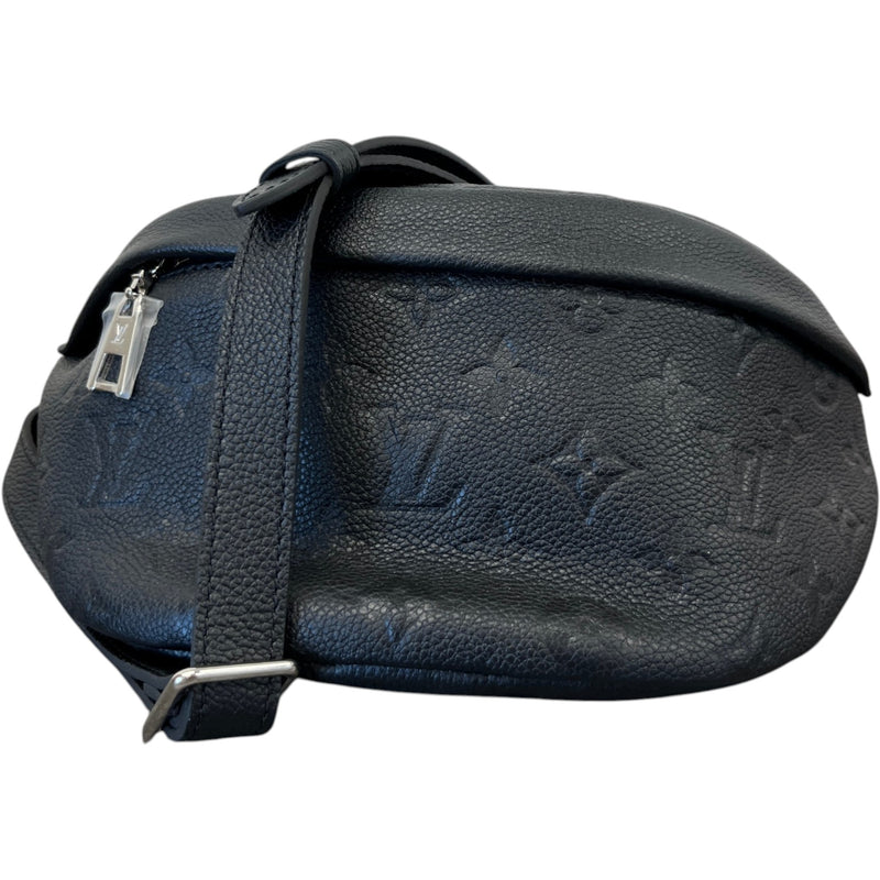 Men's Empreinte Leather Discovery Pm Belt Bag Black