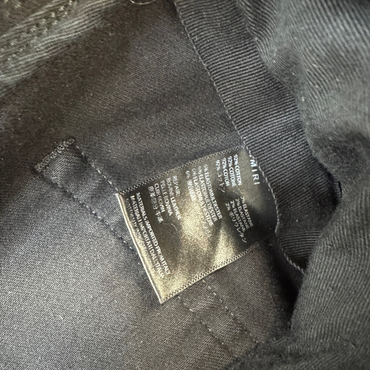 Men's MX1 Jeans Black Size XXL / W38 - Photo 5