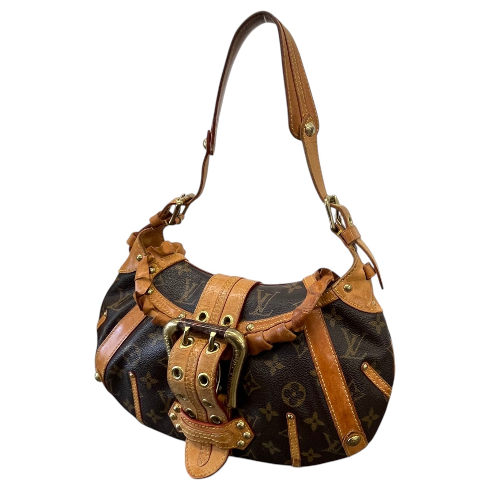 Women's Monogram Leonor Shoulder Bag Brown - Photo 4