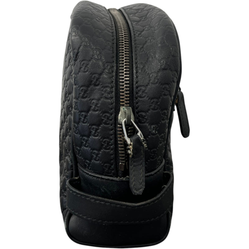 Men's Microguccissima Toiletry Bag Black