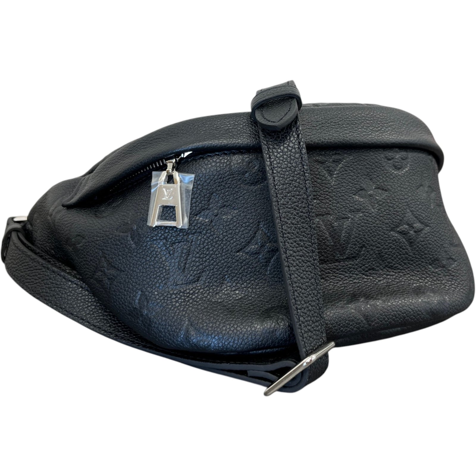 Men's Empreinte Leather Discovery Pm Belt Bag Black - Photo 4