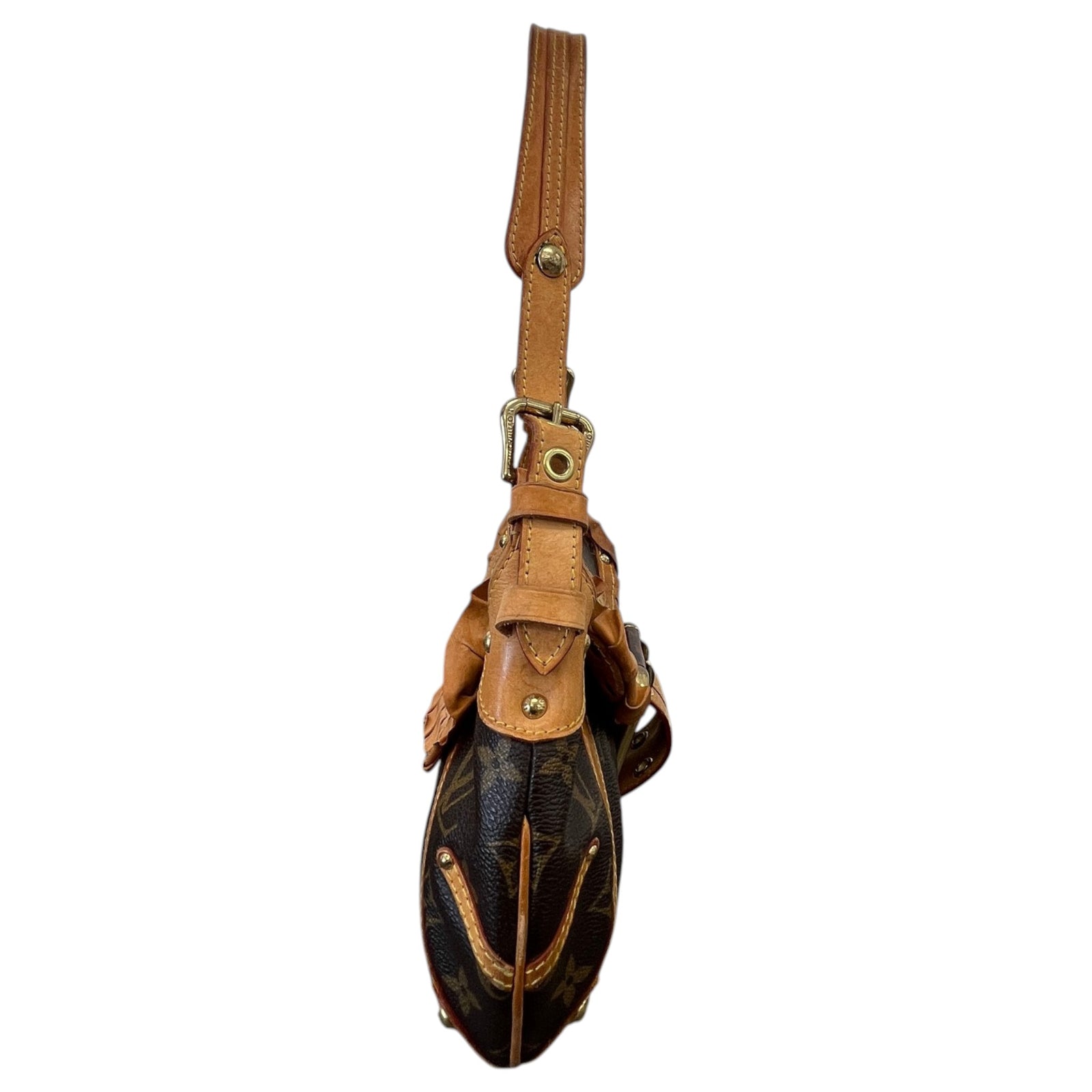 Women's Monogram Leonor Shoulder Bag Brown - Photo 7