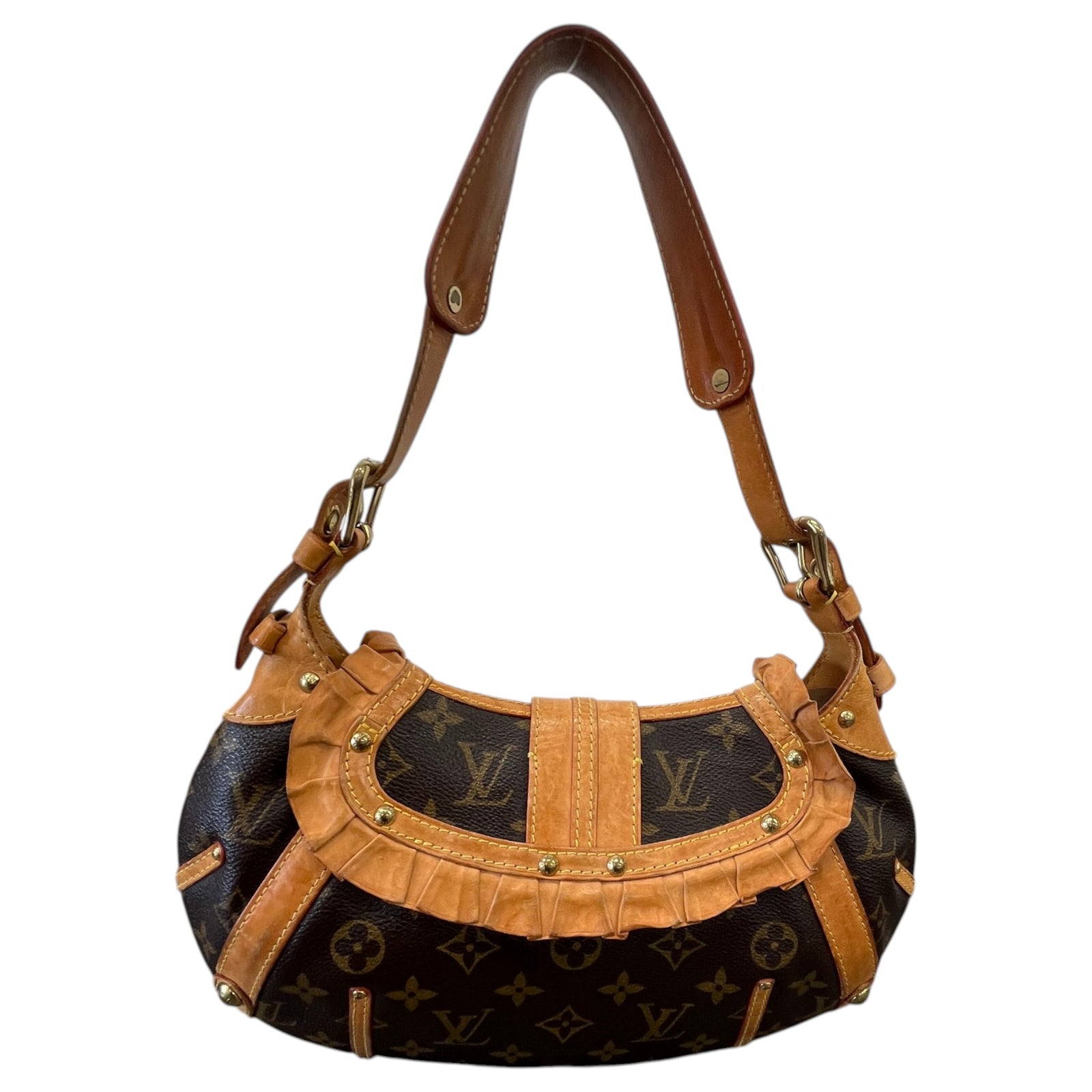 Women's Monogram Leonor Shoulder Bag Brown - Photo 3