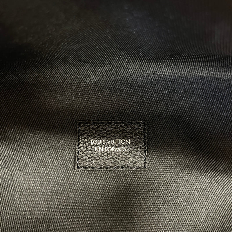 Men's Empreinte Leather Discovery Pm Belt Bag Black