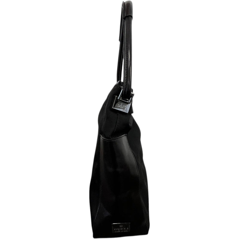 Women's Nylon Shoulder Bag Black