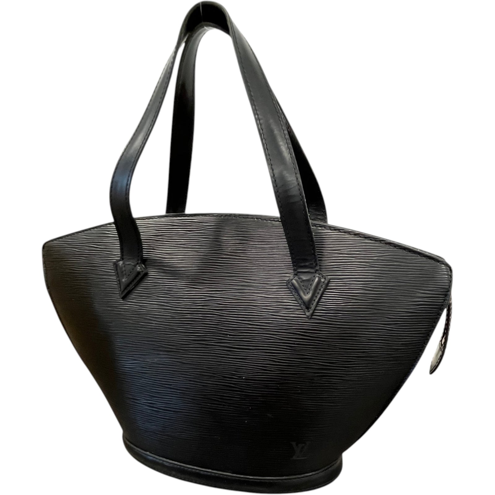Women's Epi Leather Saint Jacques Pm Bag Black - Photo 4
