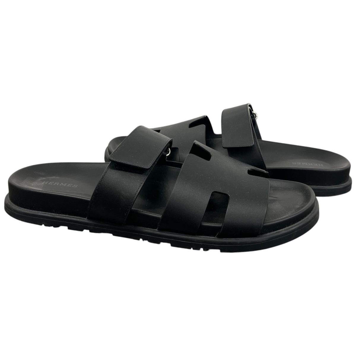 Men's Chypre Slides Black Size UK 10 / EU 44 - Photo 3