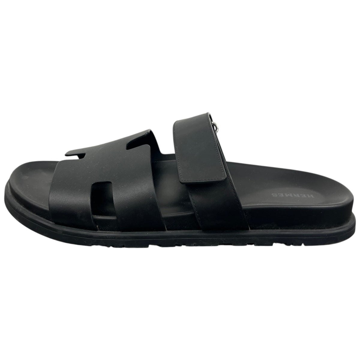 Men's Chypre Slides Black Size UK 10 / EU 44 - Photo 5