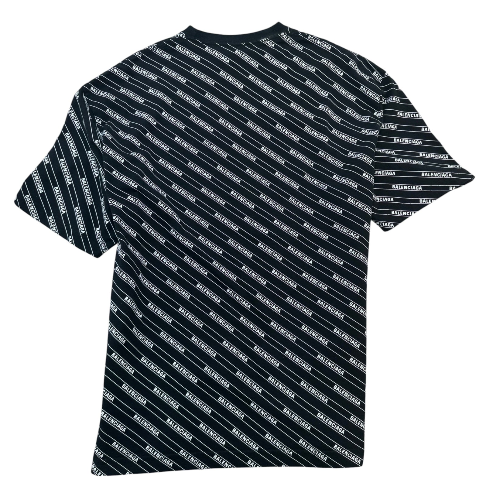 Men's all over logo T-Shirt Black Size XS - Photo 2