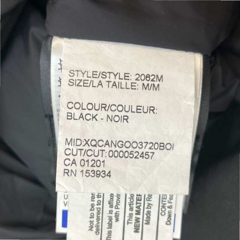 Men's Langford Down Jacket Black Size M