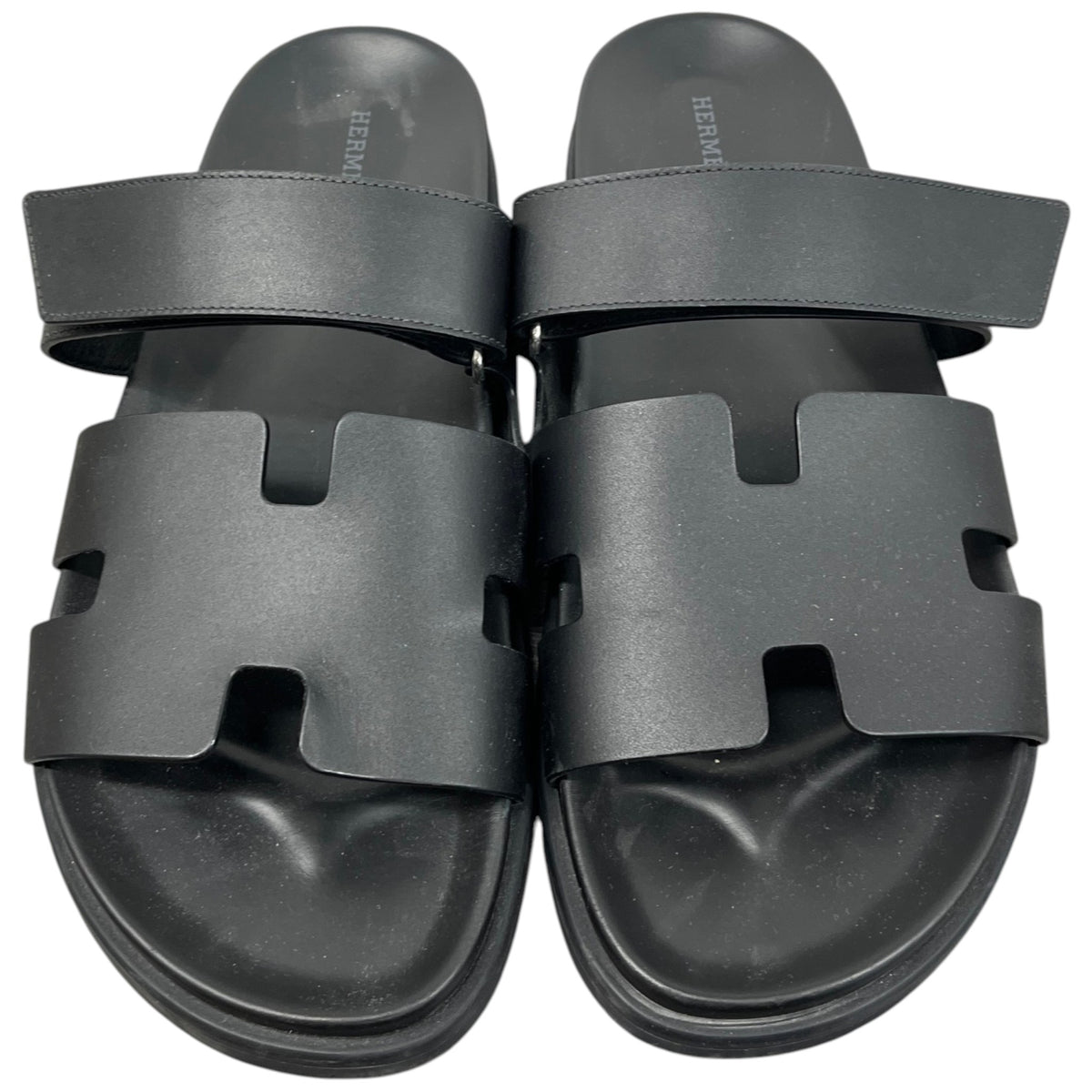 Men's Chypre Slides Black Size UK 10 / EU 44 - Photo 6