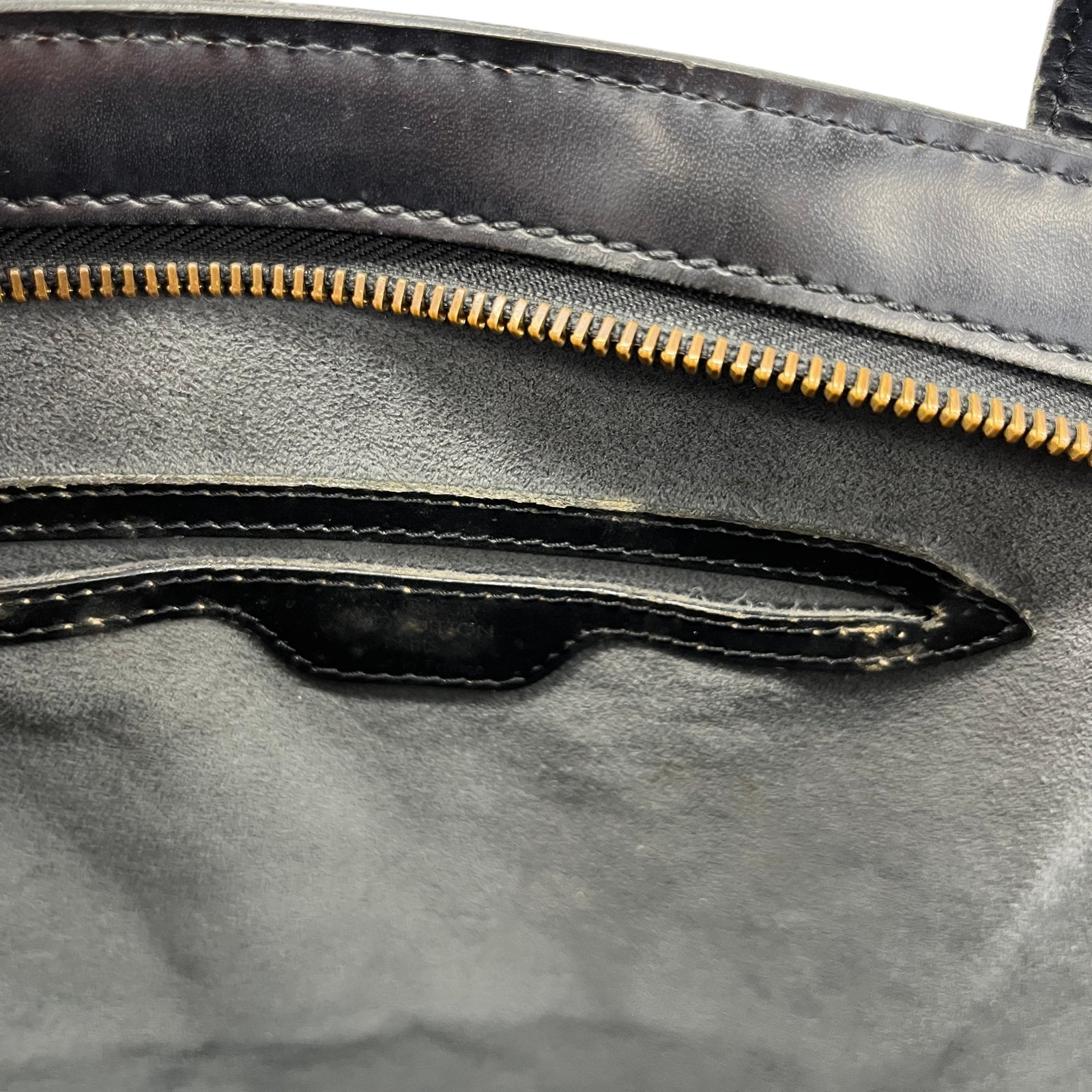 Women's Epi Leather Saint Jacques Pm Bag Black - Photo 11