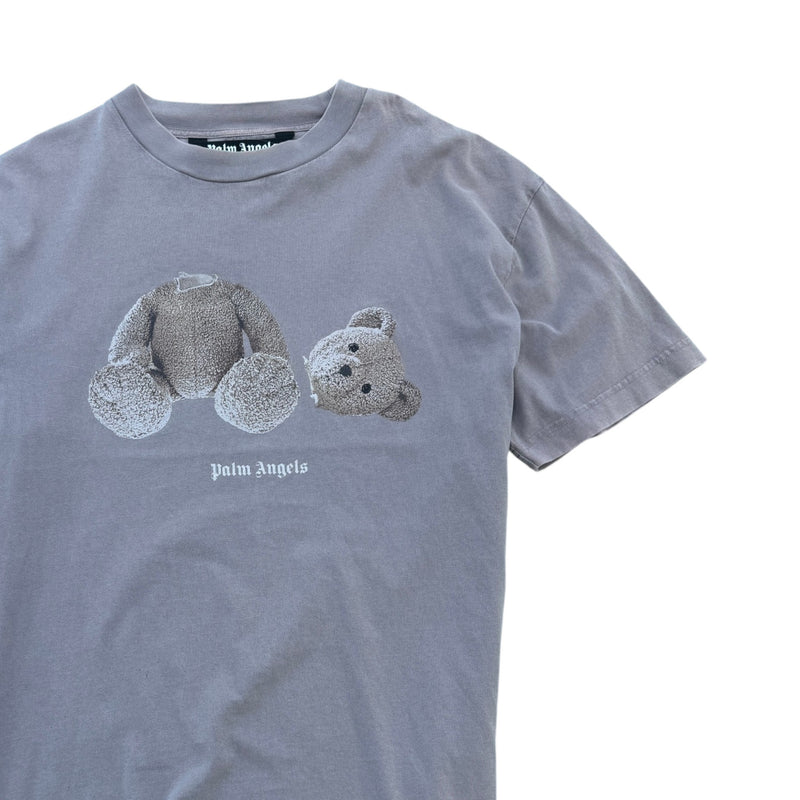 Men's Kill the Bear T-Shirt Grey Size L