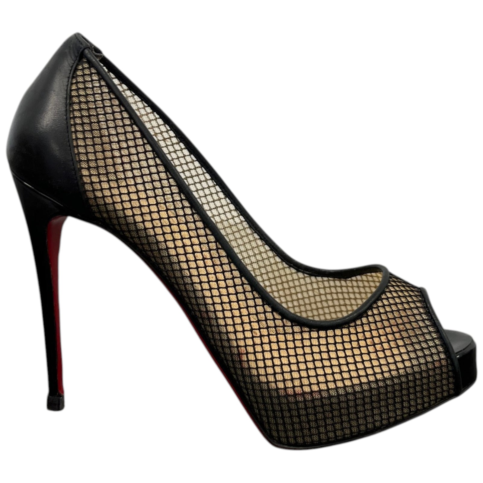 Women's Very Rete Mesh Heels Black Size EU 36 / UK 3 - Photo 1