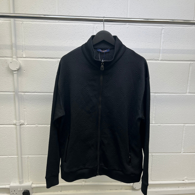 Men's Monogram Track Jacket Black Size XL