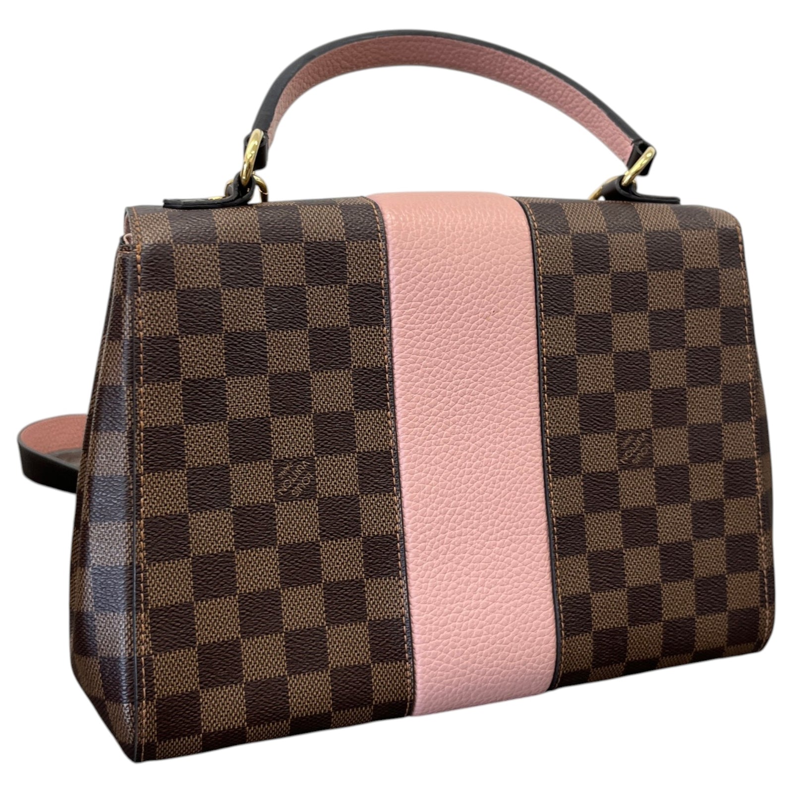 Women's Damier Ebene Bond Street MM Handbag Brown - Photo 8