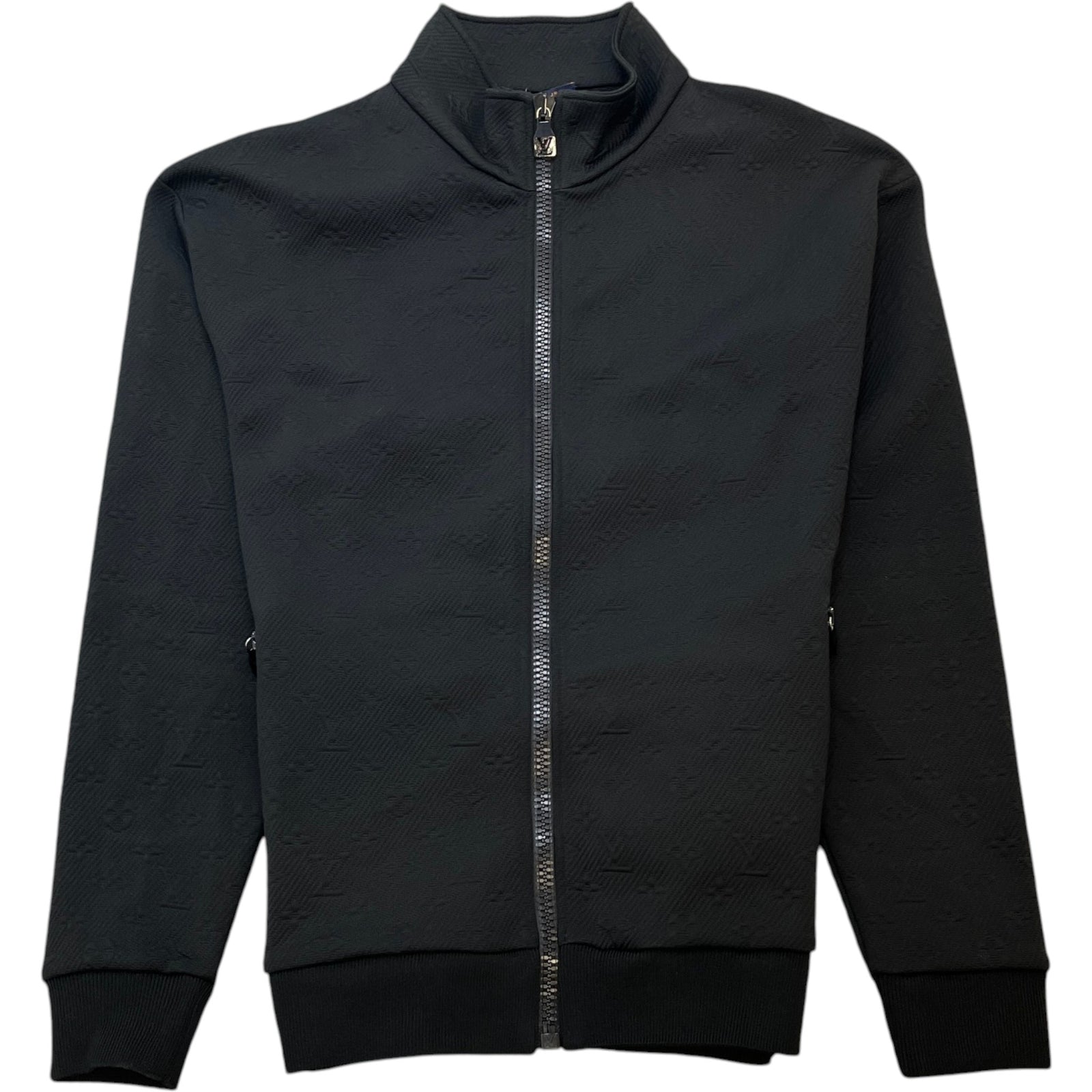 Men's Monogram Track Jacket Black Size XL - Photo 1