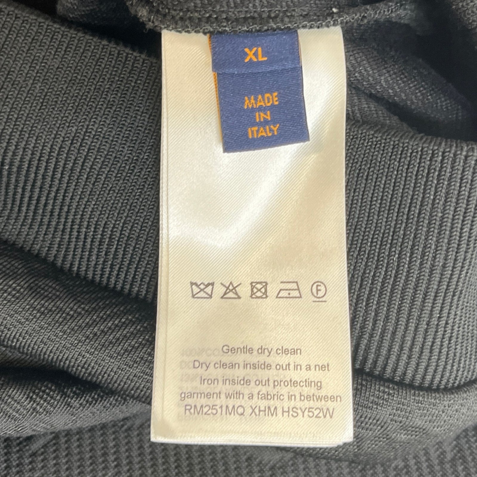 Men's Monogram Track Jacket Black Size XL - Photo 5