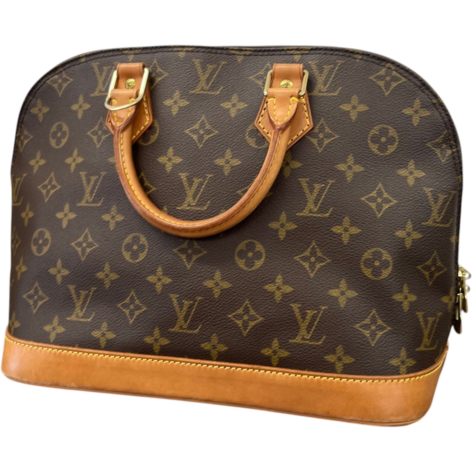 Women's Monogram Alma Pm Bag Brown - Photo 9