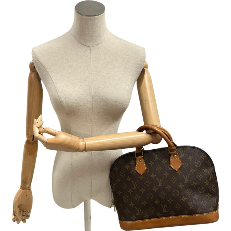 Women's Monogram Alma Pm Bag Brown