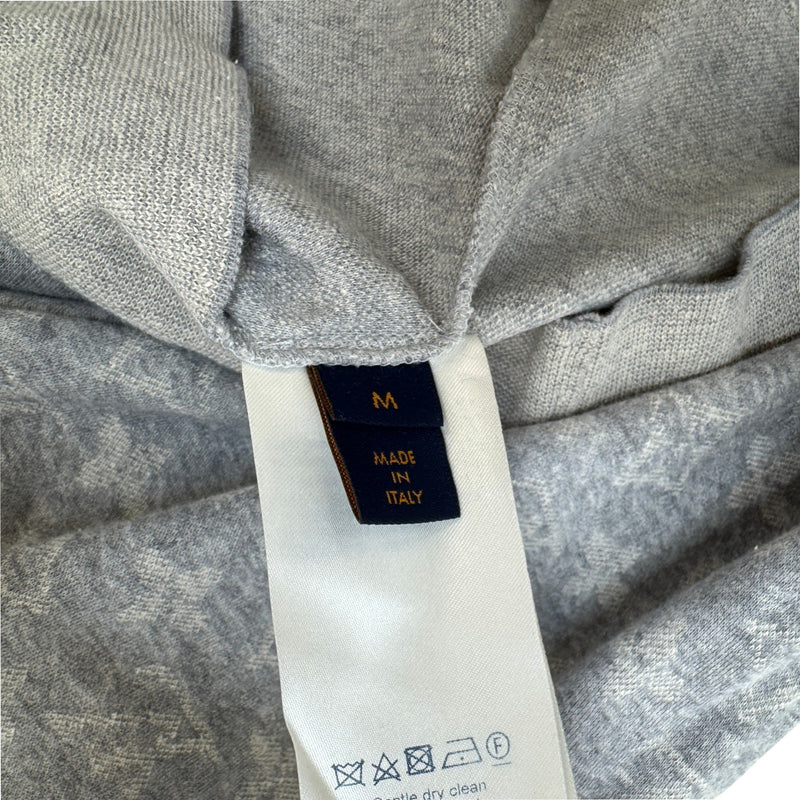 Men's Monogram Polo Shirt Grey Size M