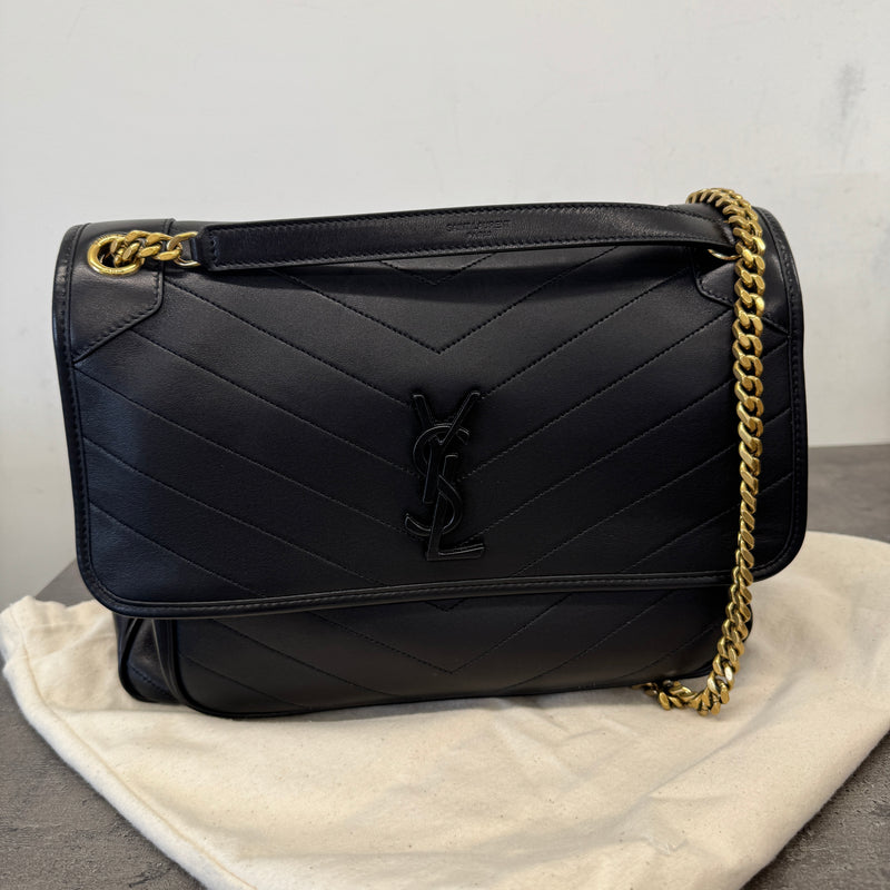 Women's Niki Medium Handbag Black