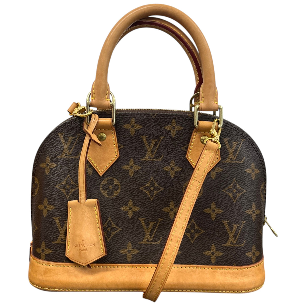 Women's Monogram Alma BB Handbag Brown - Photo 1
