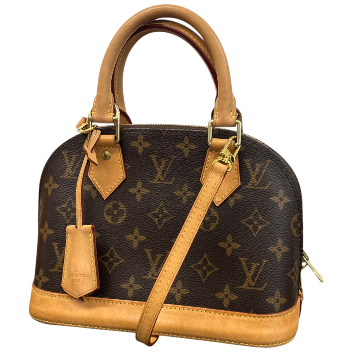 Women's Monogram Alma BB Handbag Brown - Photo 5