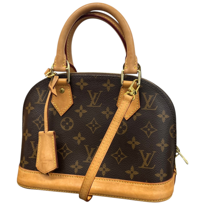 Women's Monogram Alma BB Handbag Brown