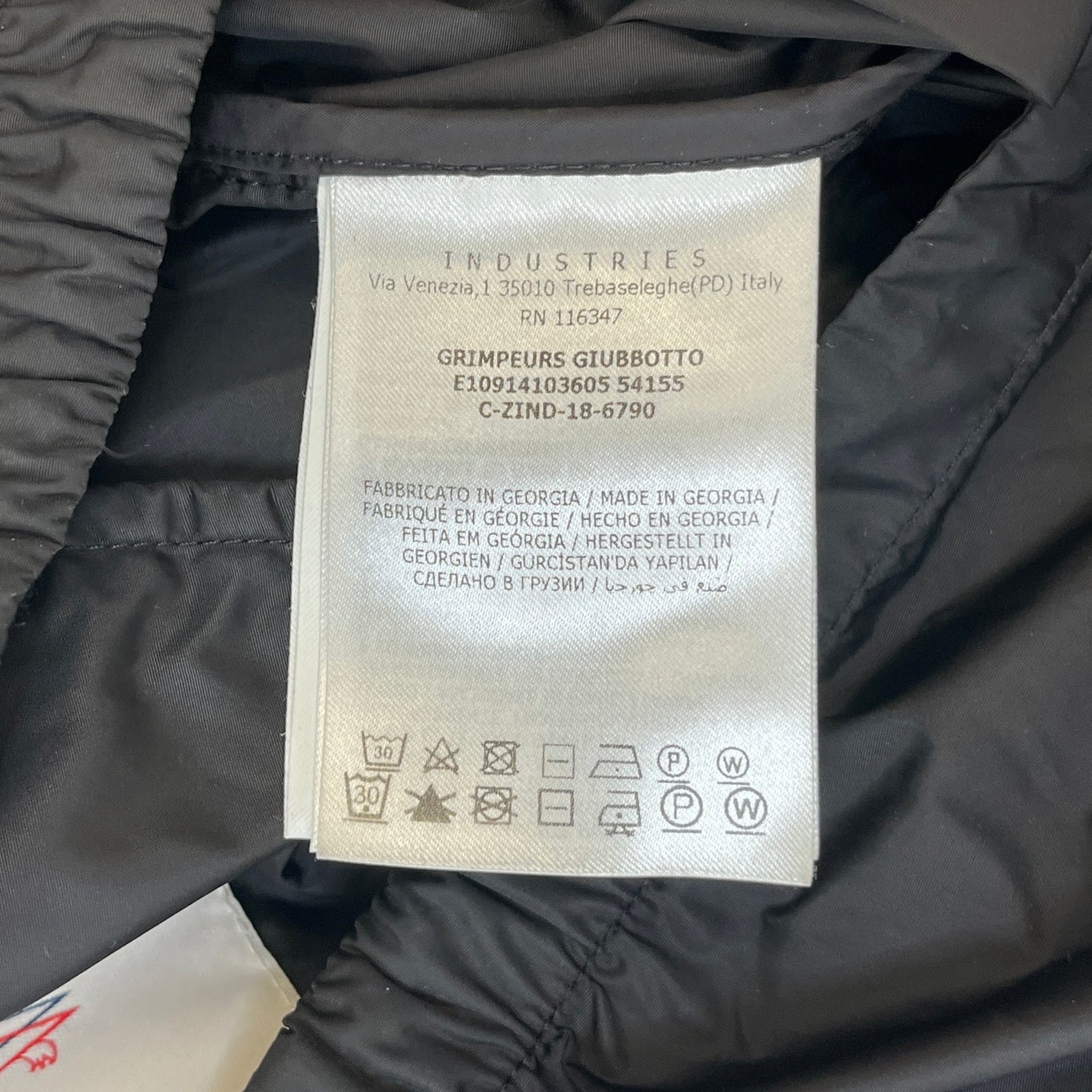 Men's Grimpeurs Windbreaker Black Size 2 / M - Photo 7