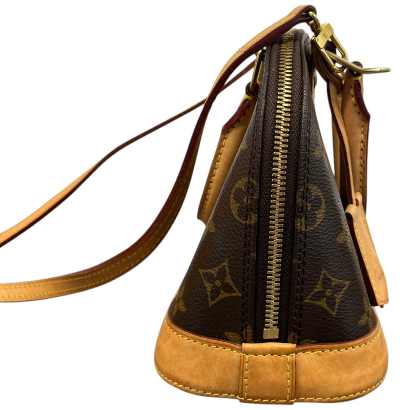 Women's Monogram Alma BB Handbag Brown