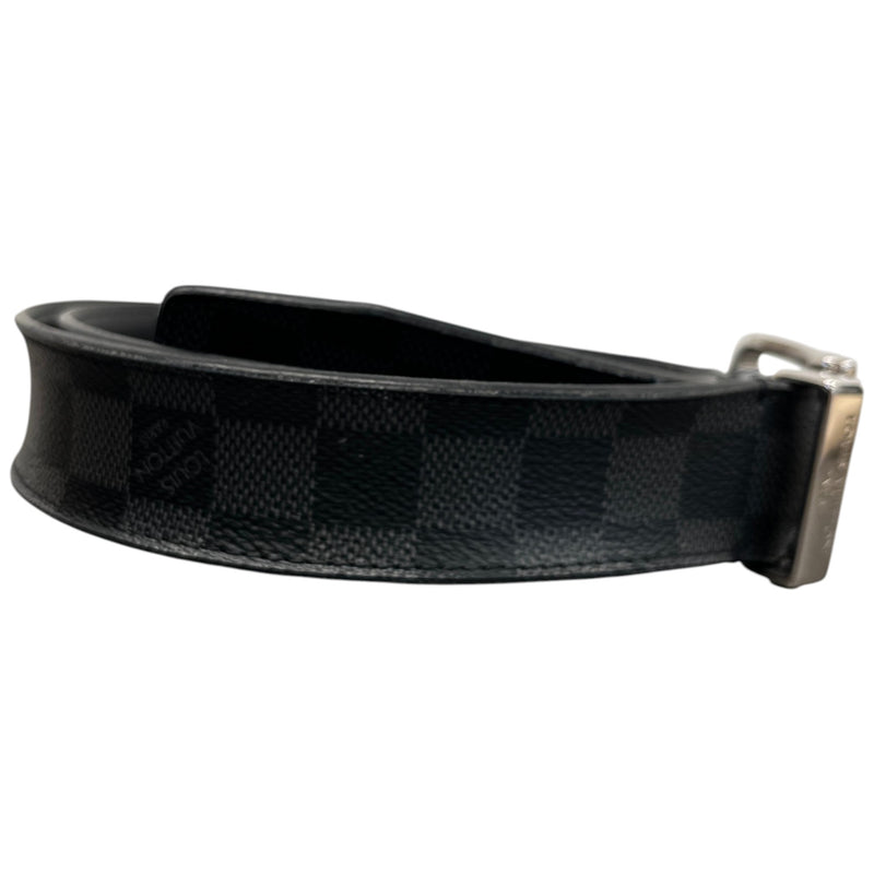 Men's Damier Graphite Pont Neuf 35MM Belt Black Size 30"