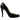 Women's Decolette 868 100 Jazz Heels Black Size EU 37 / UK 4