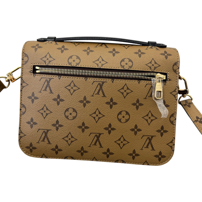 Women's Monogram Reverse Pochette Métis Handbag Brown