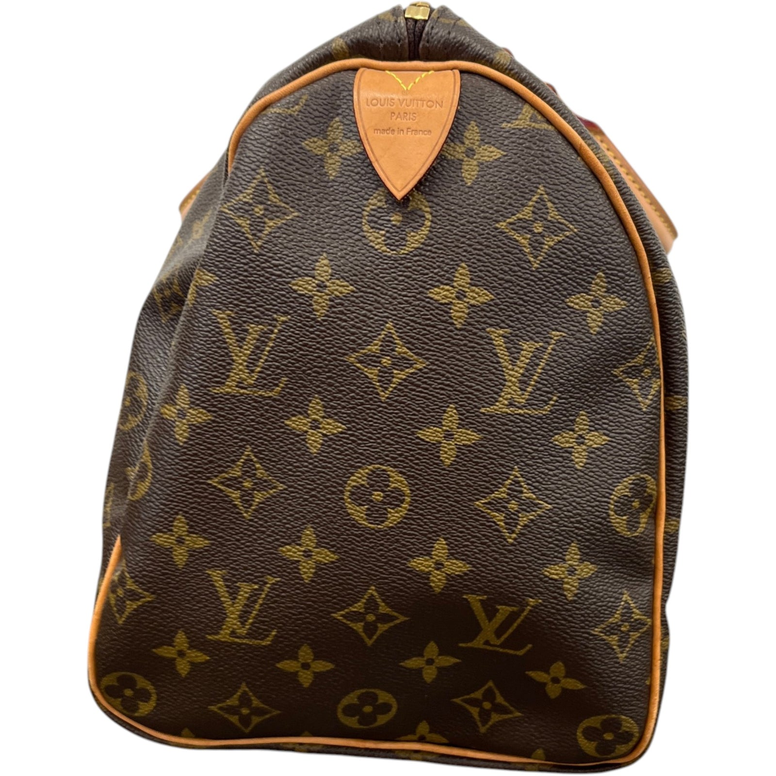 Women's Mon Monogram Speedy 35 Bag Brown - Photo 6