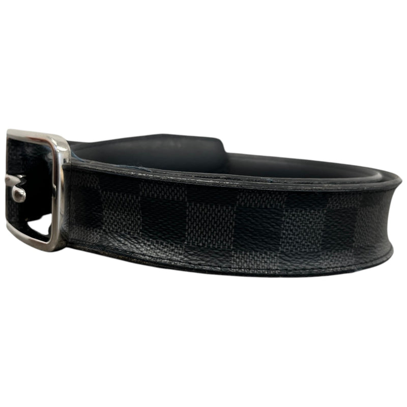 Men's Damier Graphite Pont Neuf 35MM Belt Black Size 30"