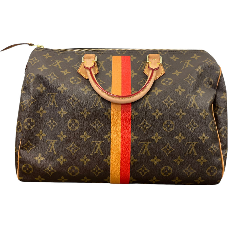 Women's Mon Monogram Speedy 35 Bag Brown