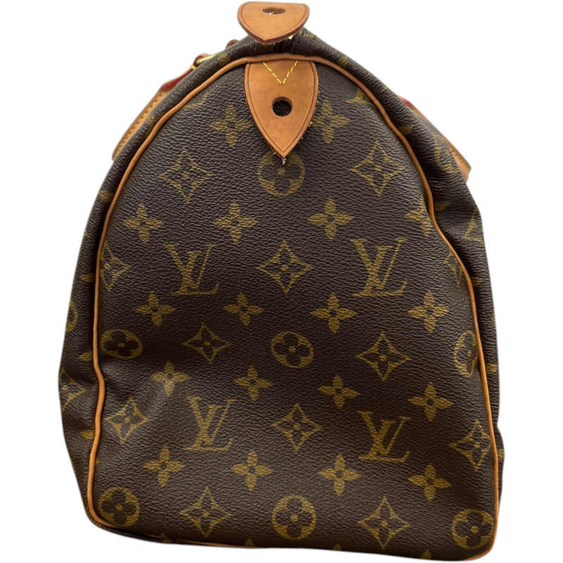 Women's Mon Monogram Speedy 35 Bag Brown