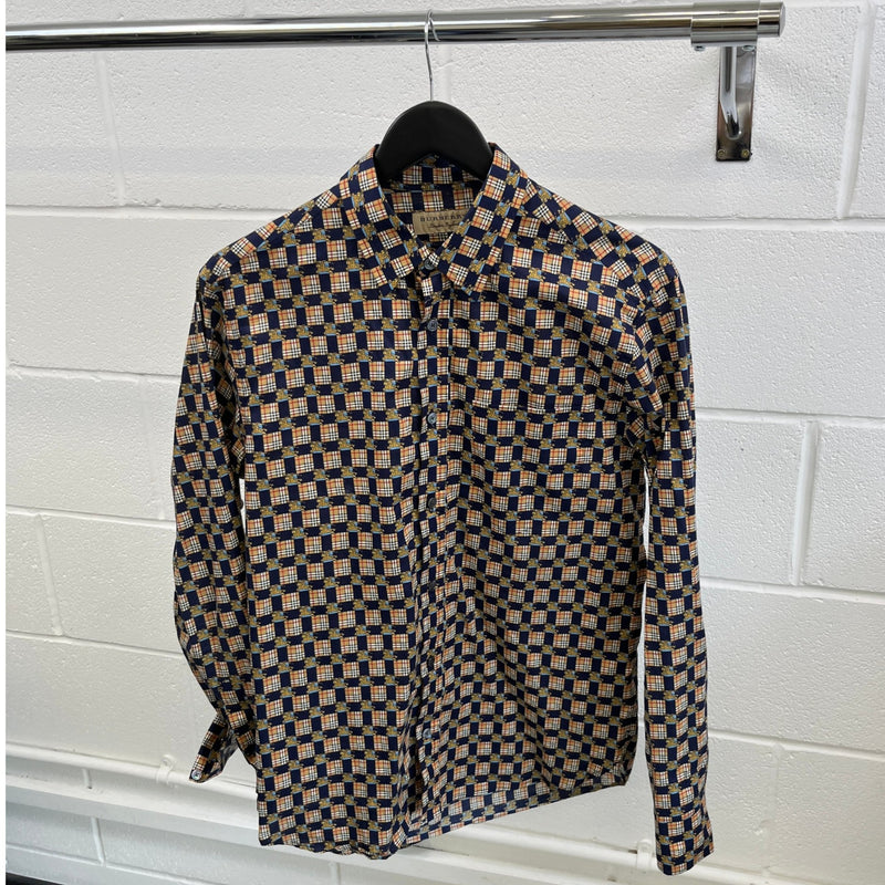 Men's Strental Long Sleeve Shirt Navy Size M