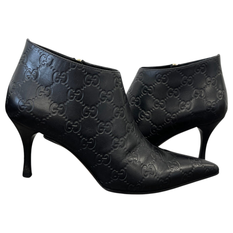 Women's GG Supreme Pointed Ankle Boots Black Size UK 3 / EU 36