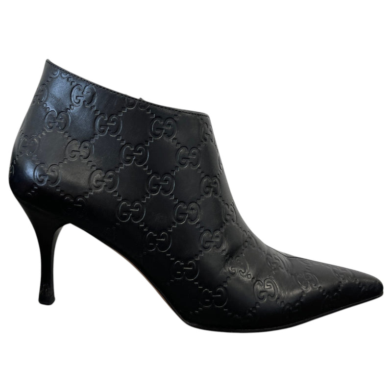 Women's GG Supreme Pointed Ankle Boots Black Size UK 3 / EU 36