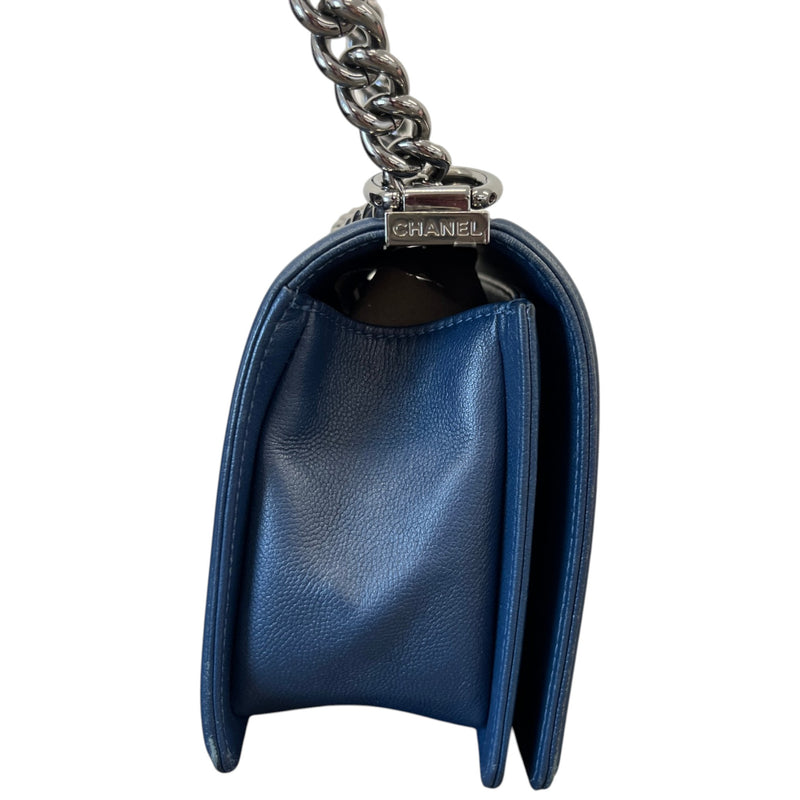 Women's Boy Flap Medium Bag Navy